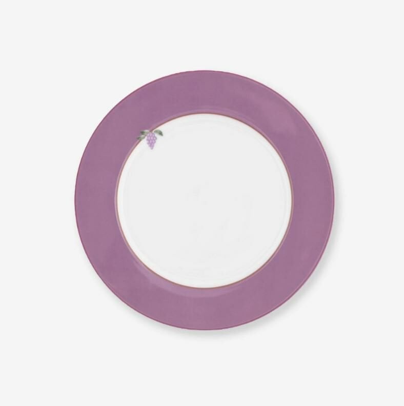 Mor Porselen Kahvaltı Tabağı 21 Cm Lily & Lotus Collection by Pip Studio