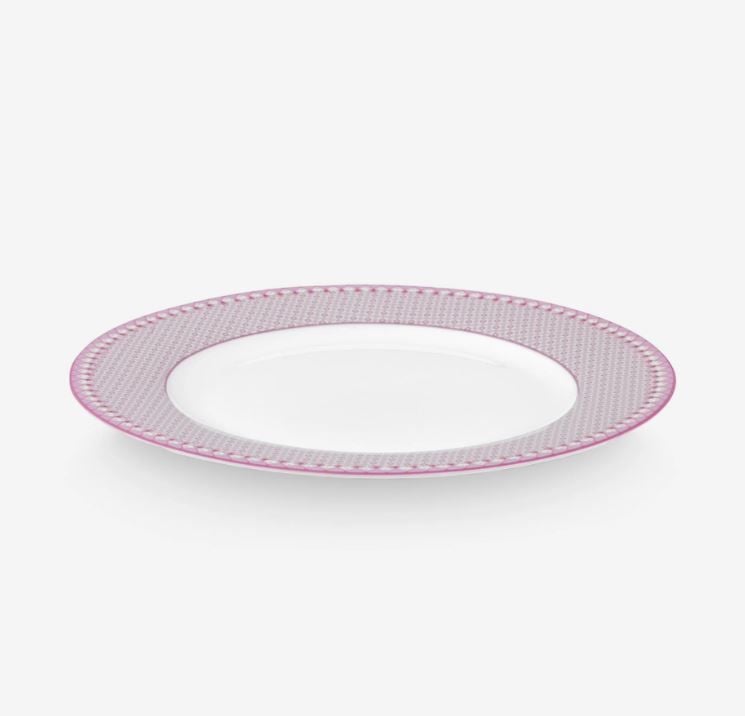 Mor Porselen Yemek Tabağı 26,5 Cm Lily & Lotus Collection by Pip Studio