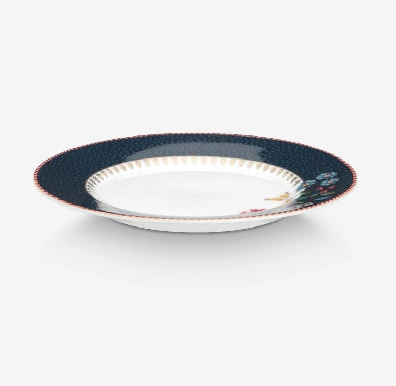 Mavi Porselen Pasta Tabağı 17 Cm Berry Blues Collection by Pip Studio