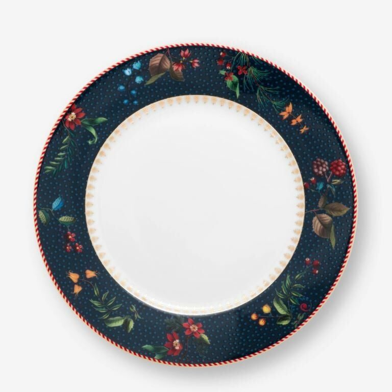 Mavi Porselen Kahvaltı Tabağı 21 Cm Berry Blues Collection by Pip Studio