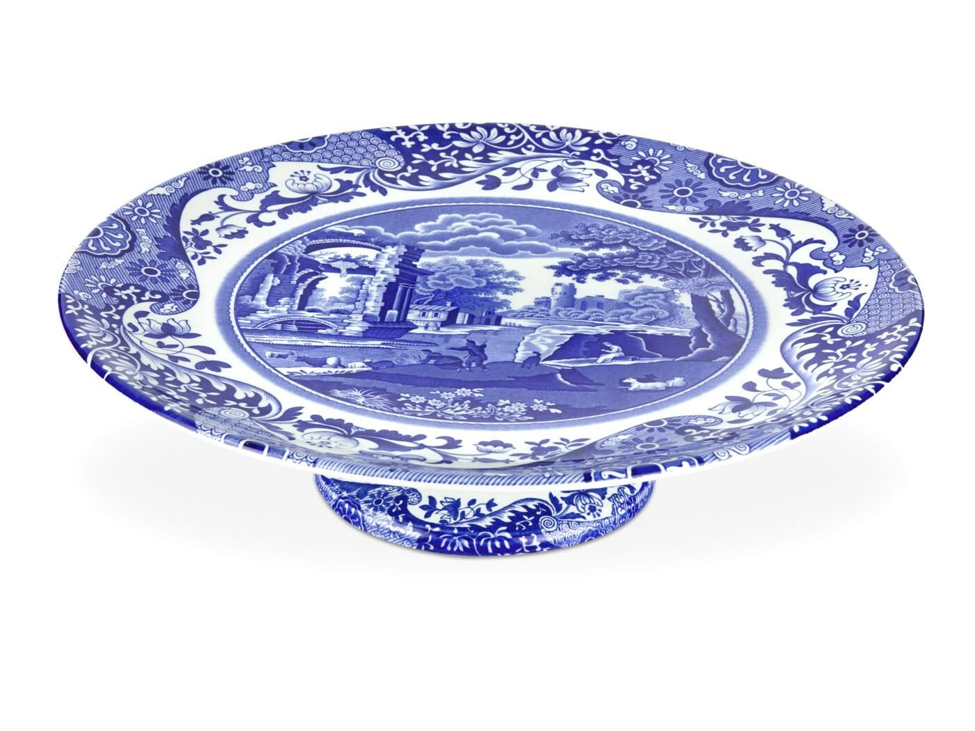 BLUE ITALIAN AYAKLI KEK SERVİS 27 CM
