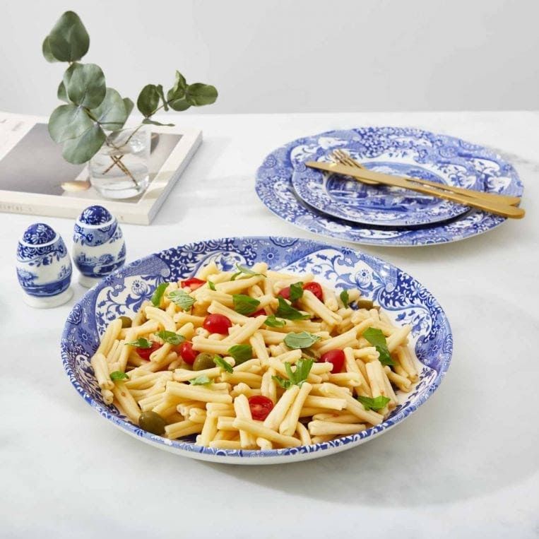BLUE ITALIAN 23 CM MAKARNA TABAGI