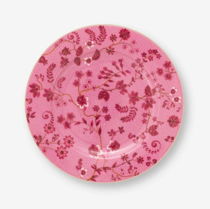 Pembe Porselen Pasta Tabağı 17 Cm Jolie Collection by Pip Studio