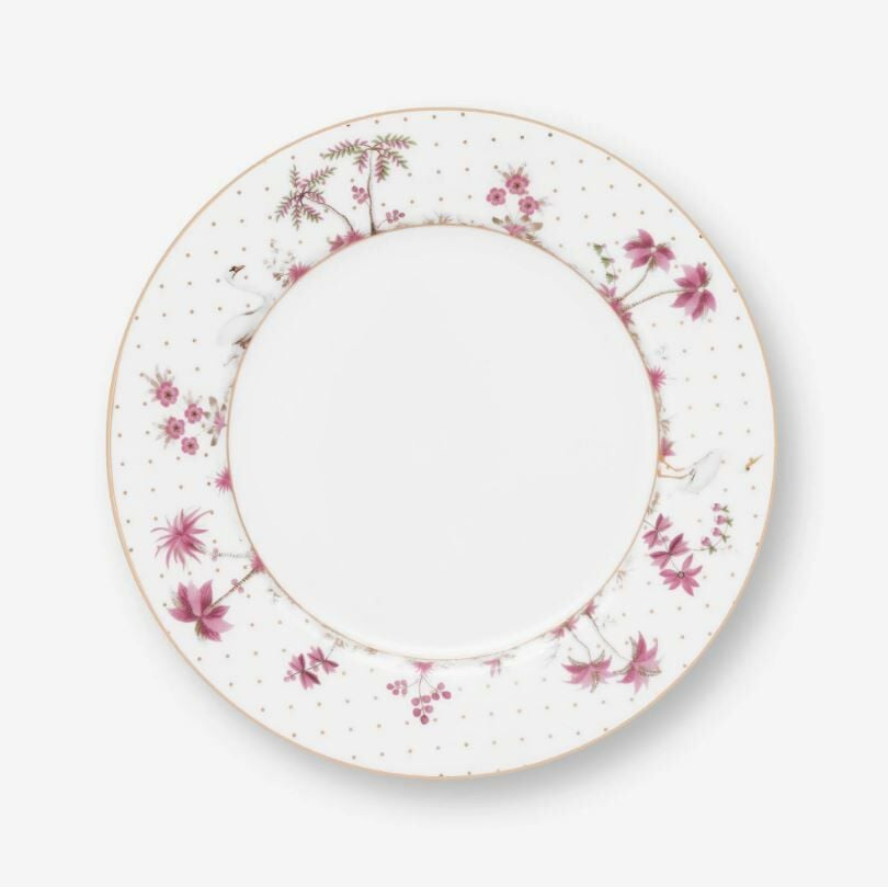 Beyaz Porselen Kahvaltı Tabağı 21 Cm Jolie Collection by Pip Studio