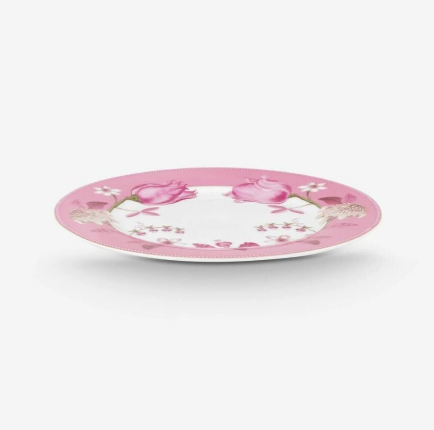 Pembe Porselen Kahvaltı Tabağı 23 Cm Jolie Collection by Pip Studio