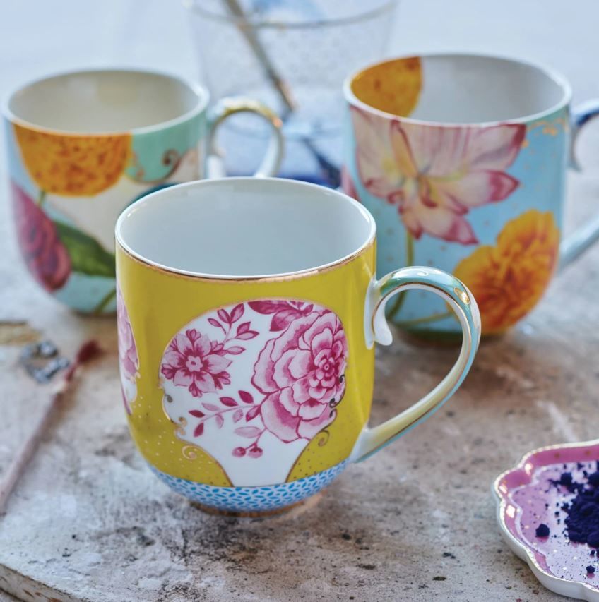 Sarı Porselen Kupa 325 Ml Royal Collection by Pip Studio