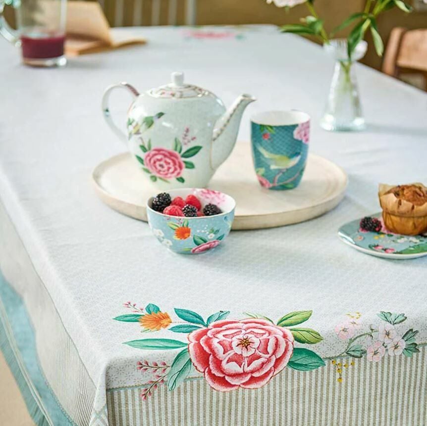 Mavi Porselen Kupa Seti 350 Ml Blushing Birds Collection by Pip Studio