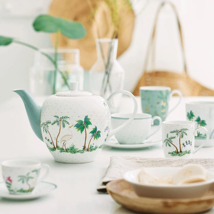 Mavi Porselen Kupa Seti 350 Ml Jolie Collection by Pip Studio