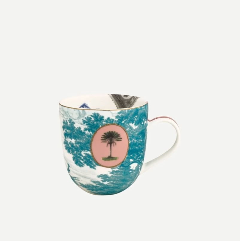 Turkuaz Porselen Kupa 300 Ml Heritage Collection by Pip Studio