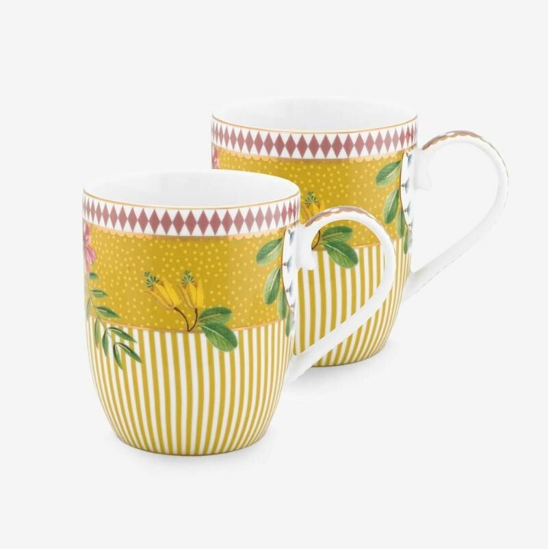 Sarı Porselen Kupa Seti 145 Ml La Majorelle Collection by Pip Studio