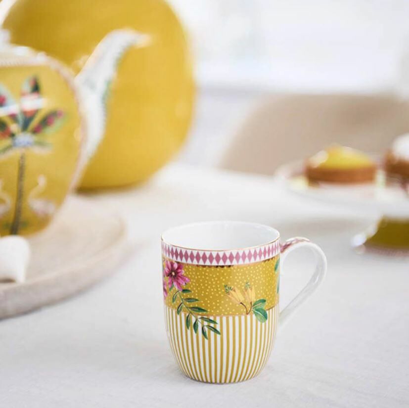 Sarı Porselen Kupa Seti 145 Ml La Majorelle Collection by Pip Studio