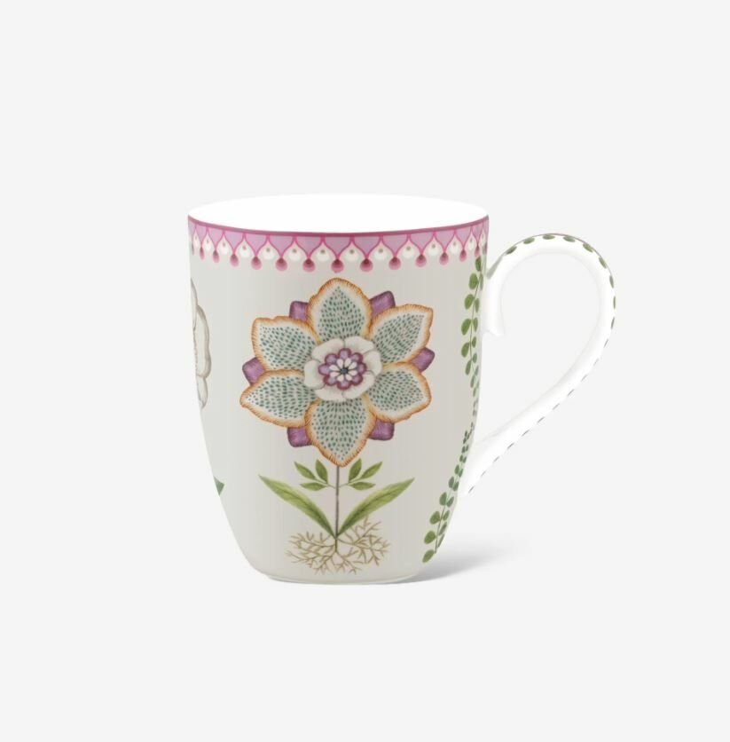 Mor Porselen Kupa Seti 350 Ml Lily & Lotus Collection by Pip Studio