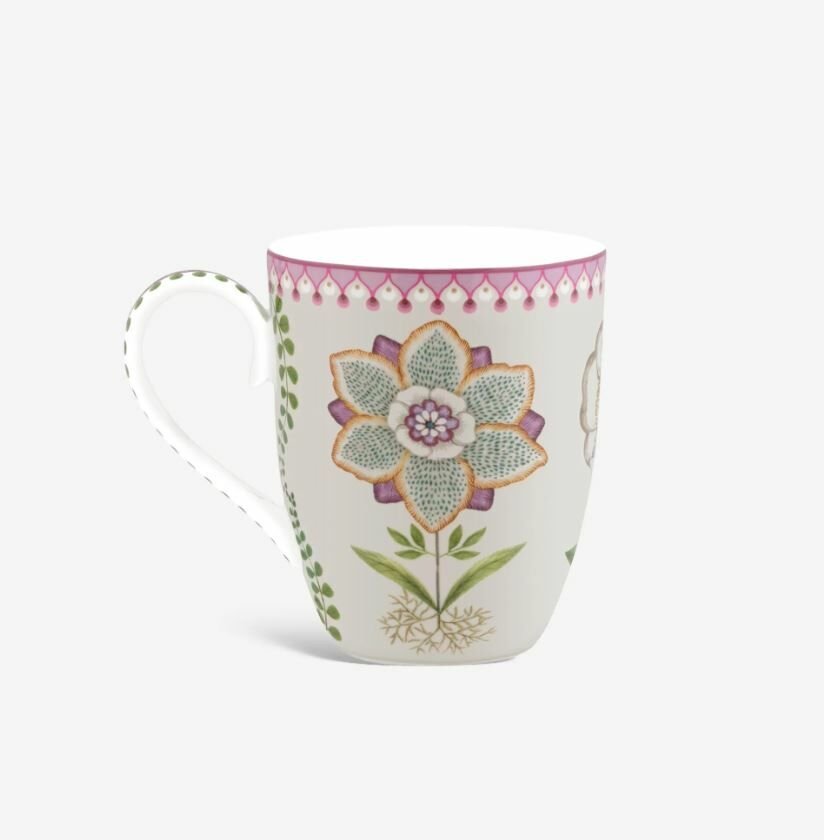 Mor Porselen Kupa Seti 350 Ml Lily & Lotus Collection by Pip Studio