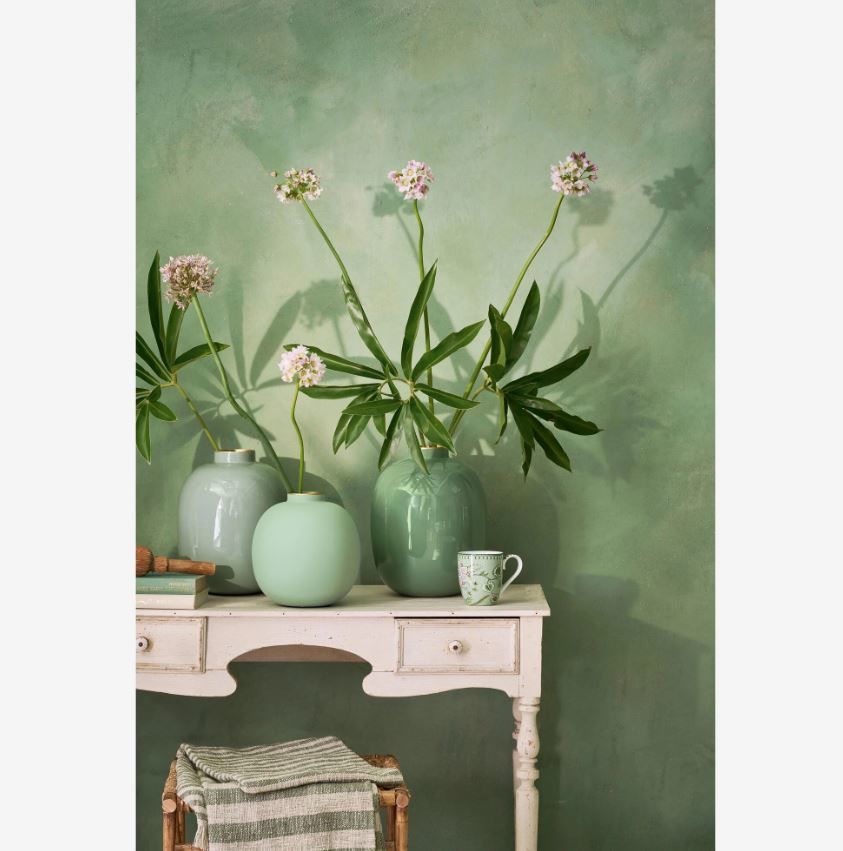 Yeşil Porselen Kupa 350 Ml Lily & Lotus Collection by Pip Studio