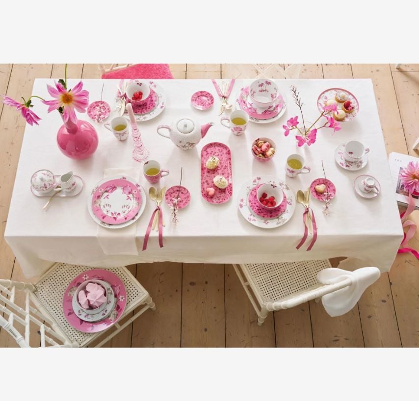 Beyaz Porselen Kupa Seti 145 Ml Jolie Collection by Pip Studio