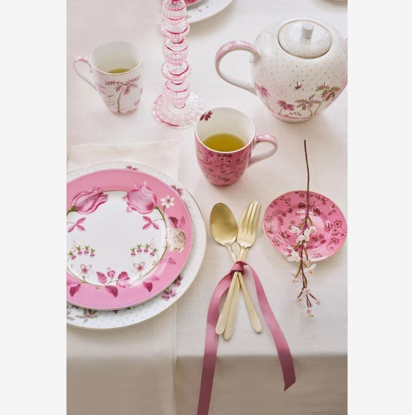 Pembe Porselen Kupa Seti 145 Ml Jolie Collection by Pip Studio