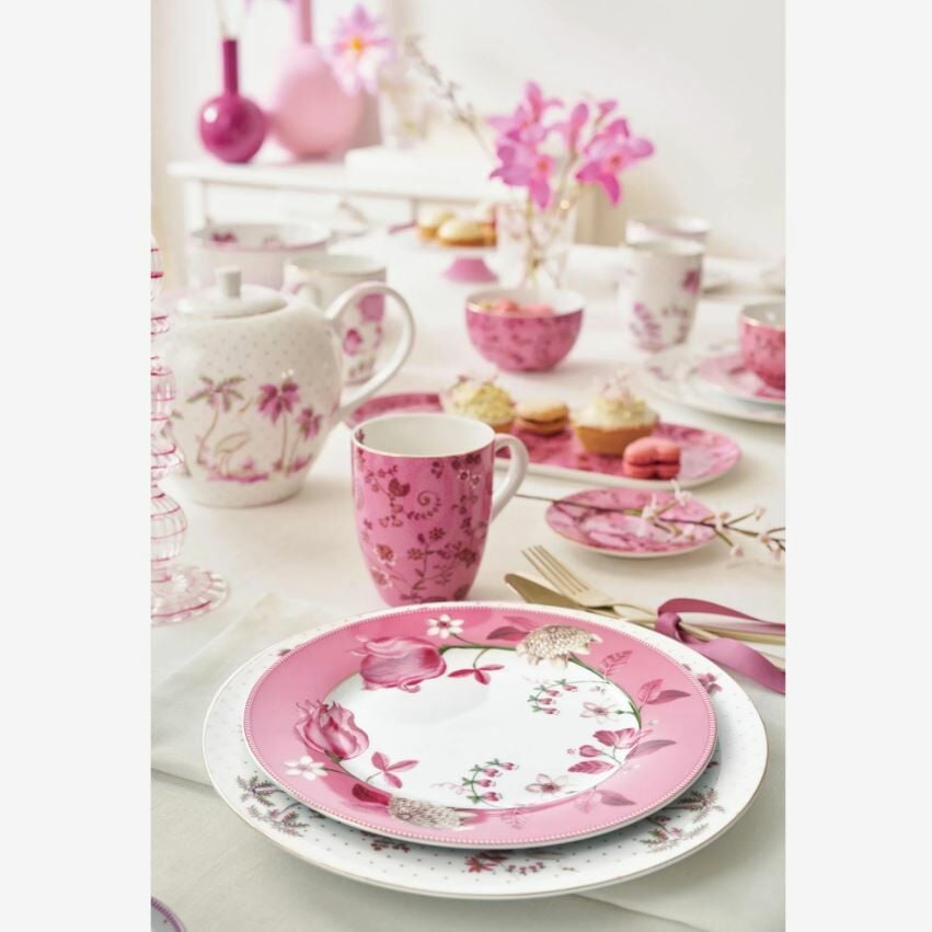 Pembe Porselen Kupa Seti 350 Ml Jolie Collection by Pip Studio