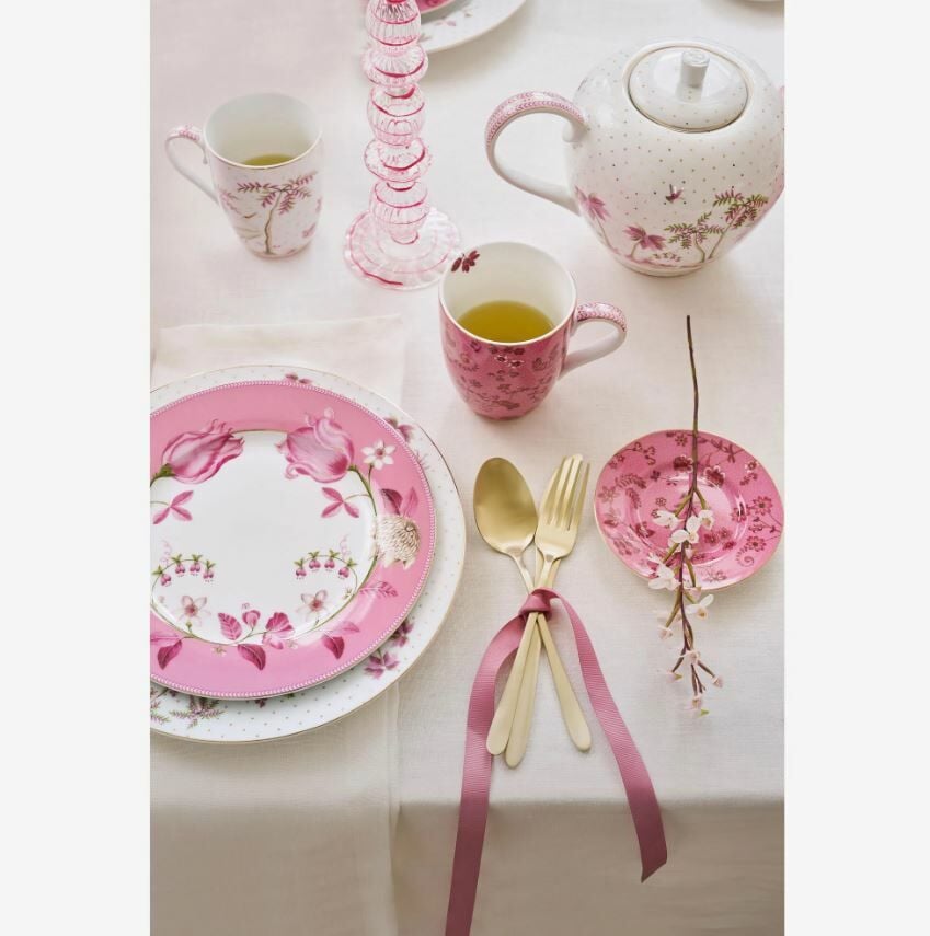 Pembe Porselen Kupa Seti 350 Ml Jolie Collection by Pip Studio