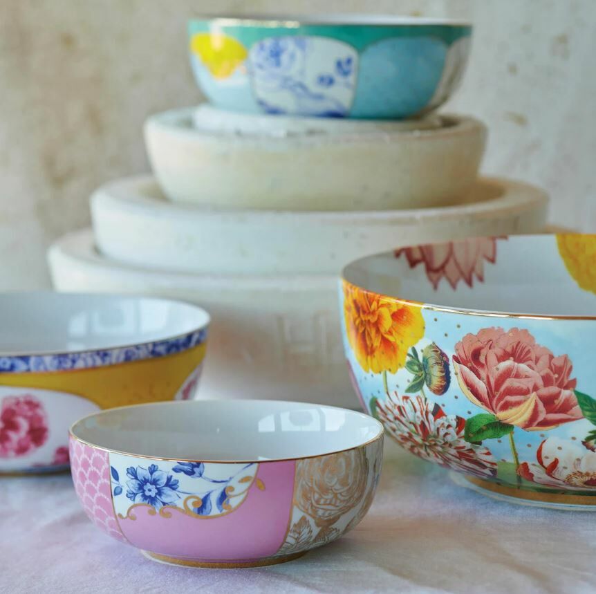 Pembe Porselen Kase 12,5 Cm Royal Collection by Pip Studio