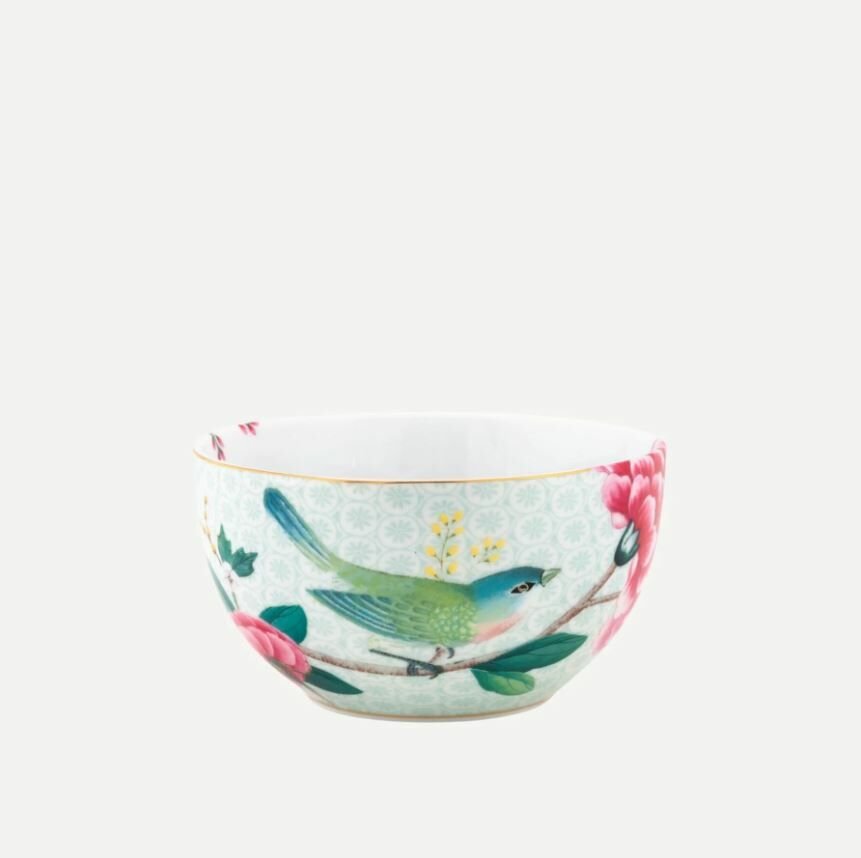 Beyaz Porselen Kase 12 Cm Blushing Birds Collection by Pip Studio