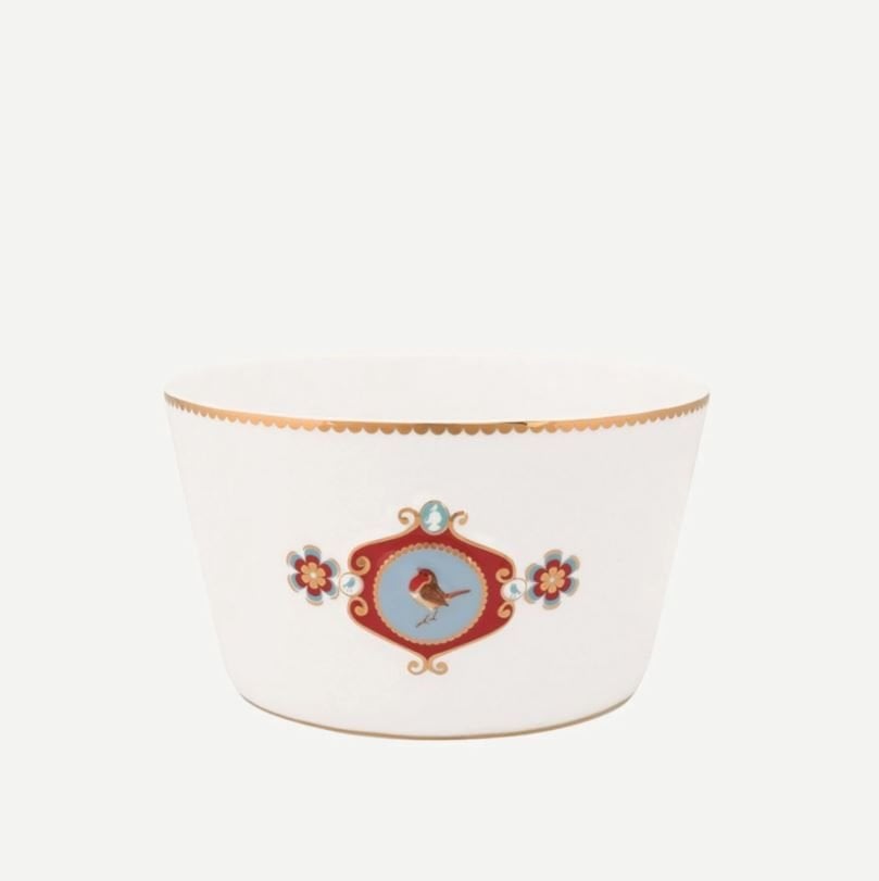 Beyaz Porselen Kase 15 Cm Love Birds Collection by Pip Studio