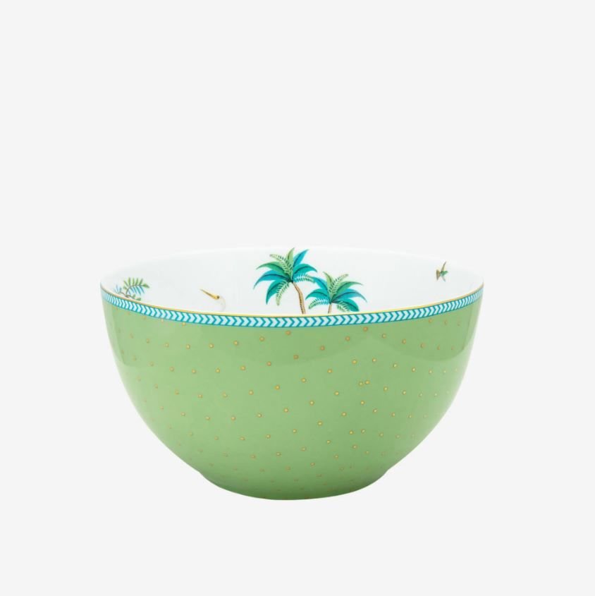Yeşil Porselen Kase 15 Cm Jolie Collection by Pip Studio