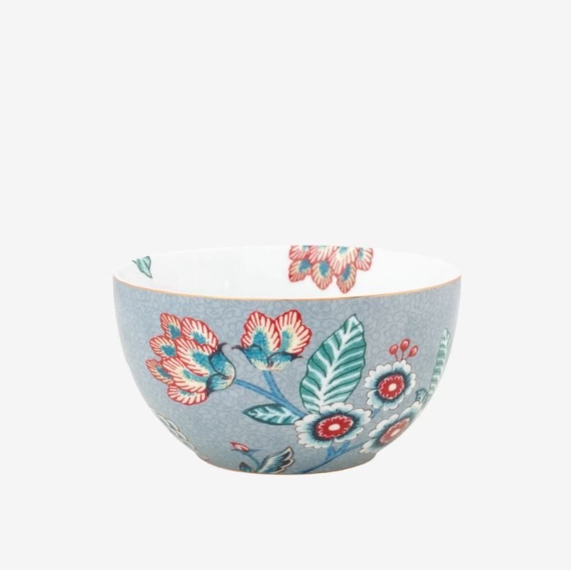 Mavi Porselen Kase 12 Cm Flower Festival Collection by Pip Studio