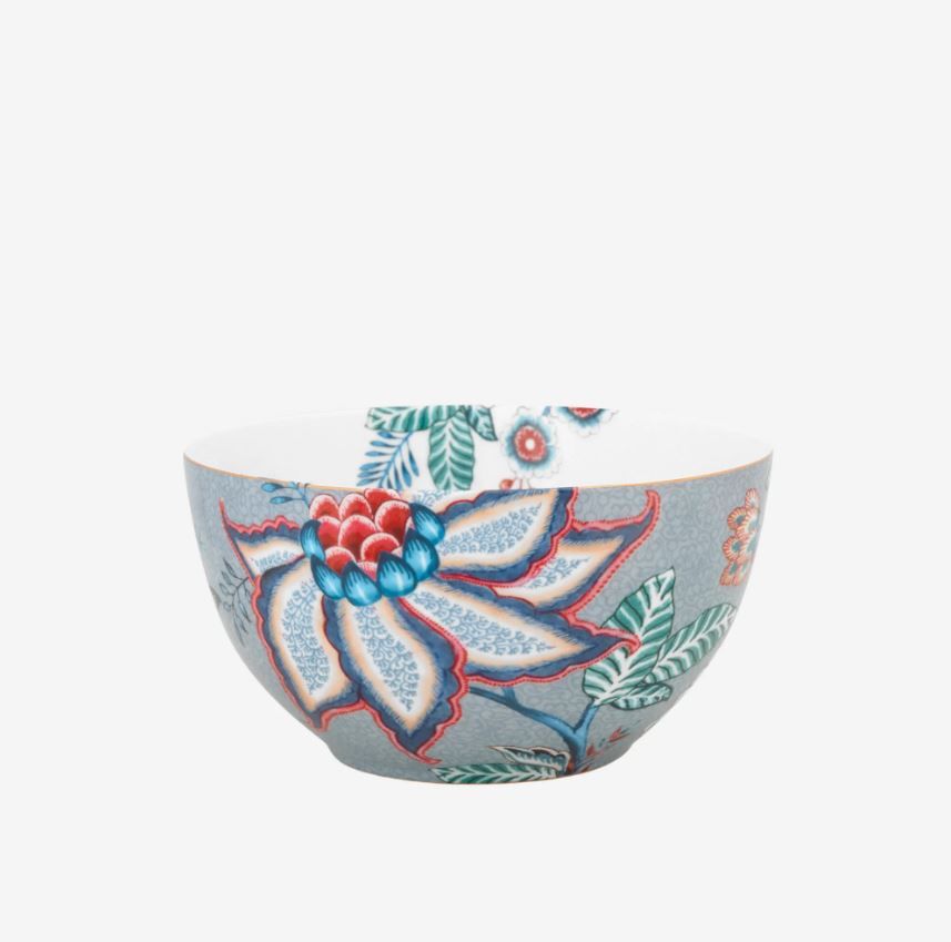 Mavi Porselen Kase 15 Cm Flower Festival Collection by Pip Studio