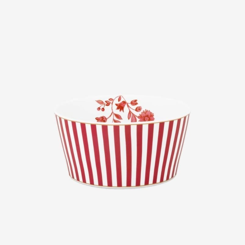 Pembe Porselen Kase 12 Cm Royal Stripes Collection by Pip Studio