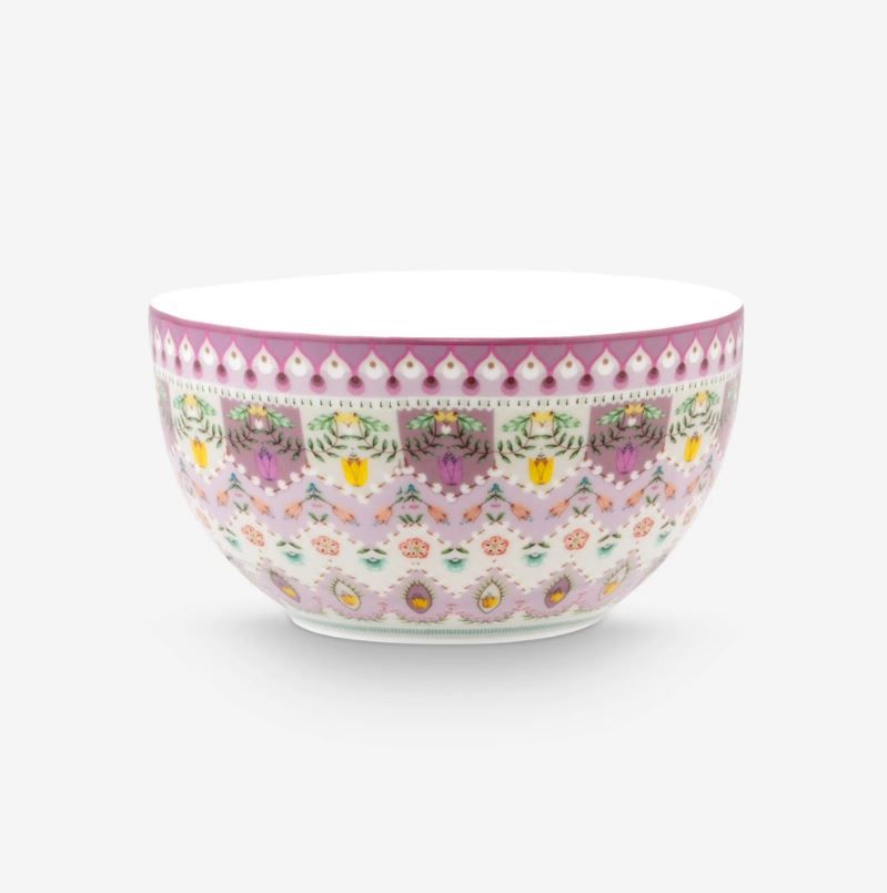 Mor Porselen Kase 12 Cm Lily & Lotus Collection by Pip Studio