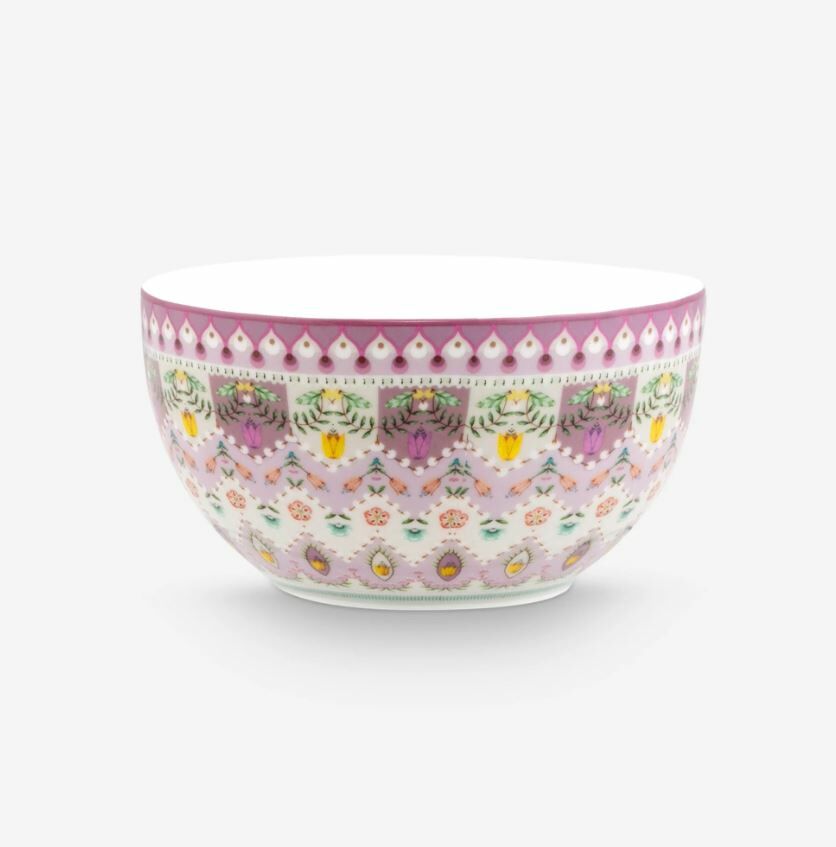 Mor Porselen Kase 12 Cm Lily & Lotus Collection by Pip Studio