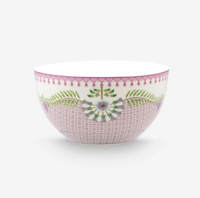 Mor Porselen Kase 15 Cm Lily & Lotus Collection by Pip Studio