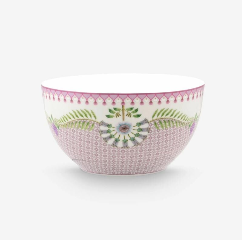 Mor Porselen Kase 15 Cm Lily & Lotus Collection by Pip Studio