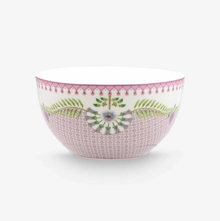 Mor Porselen Kase 15 Cm Lily & Lotus Collection by Pip Studio