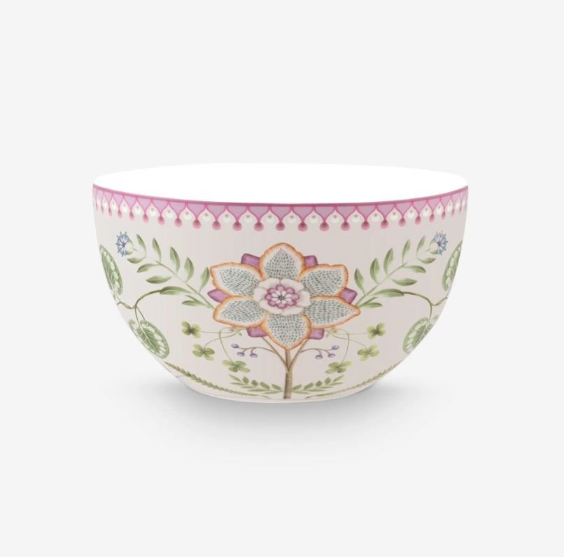 Mor Porselen Kase 18 Cm Lily & Lotus Collection by Pip Studio