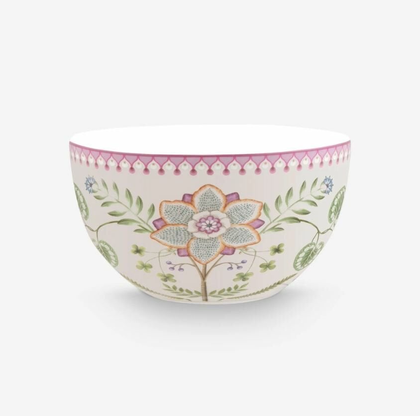 Mor Porselen Kase 18 Cm Lily & Lotus Collection by Pip Studio
