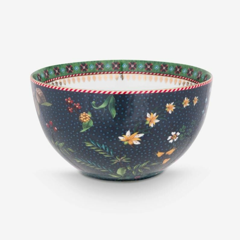 Mavi Porselen Kase 15 Cm Berry Blues Collection by Pip Studio