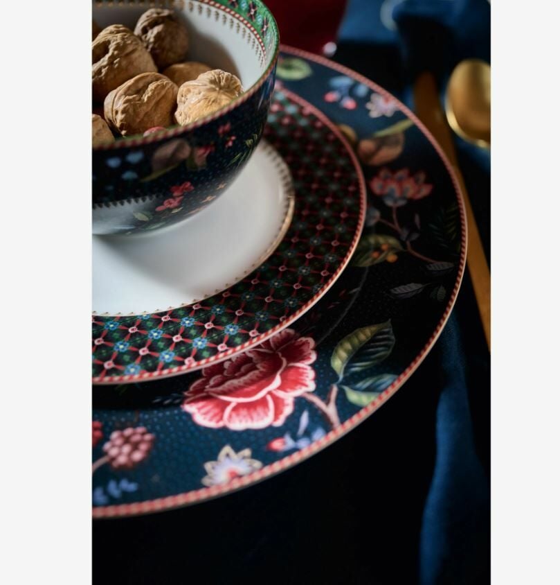 Mavi Porselen Kase 15 Cm Berry Blues Collection by Pip Studio