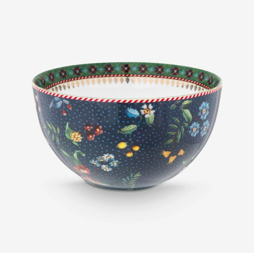 Mavi Porselen Kase 15 Cm Berry Blues Collection by Pip Studio