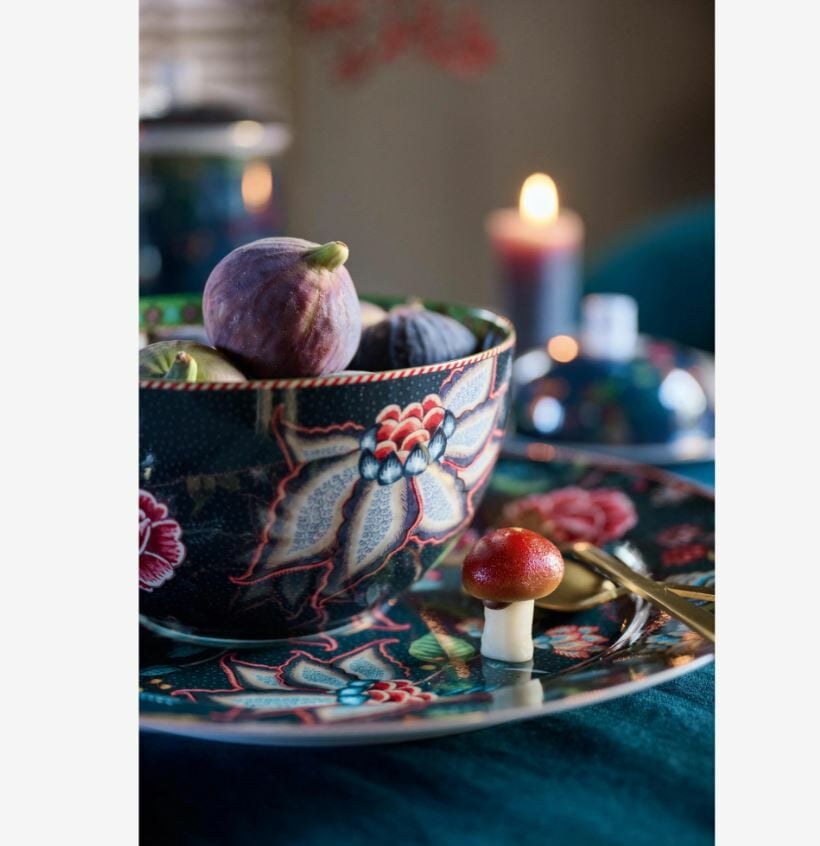 Mavi Porselen Kase 18 Cm Berry Blues Collection by Pip Studio