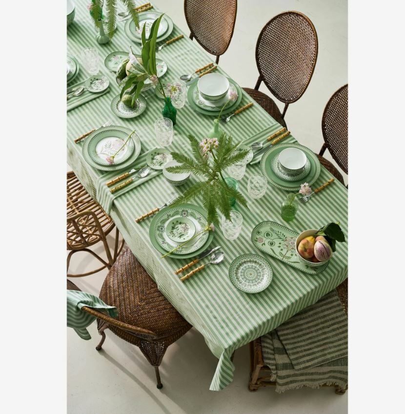 Yeşil Porselen Kase 12 Cm Lily & Lotus Collection by Pip Studio