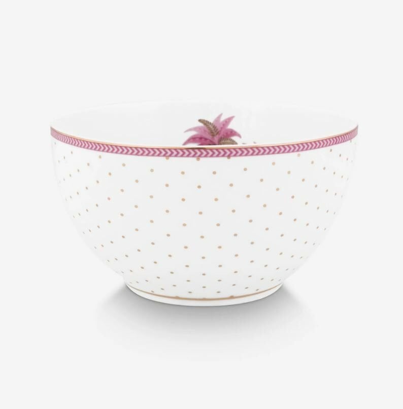 Beyaz Porselen Kase 15 Cm Jolie Collection by Pip Studio