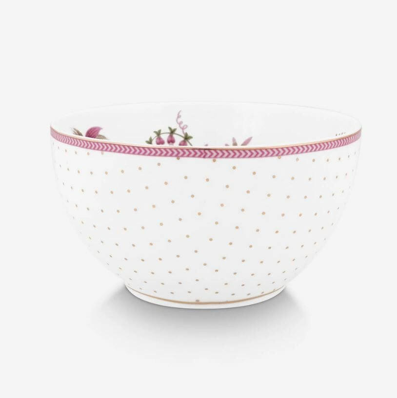 Beyaz Porselen Kase 15 Cm Jolie Collection by Pip Studio