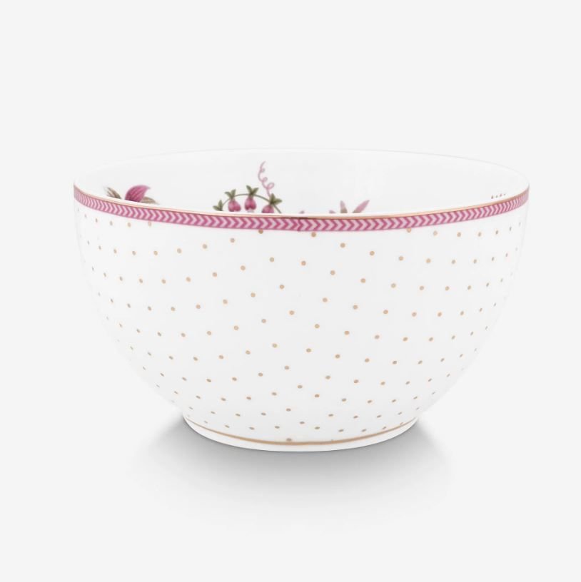Beyaz Porselen Kase 15 Cm Jolie Collection by Pip Studio