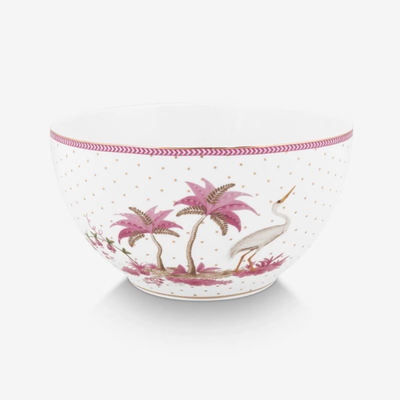 Beyaz Porselen Kase 18 Cm Jolie Collection by Pip Studio