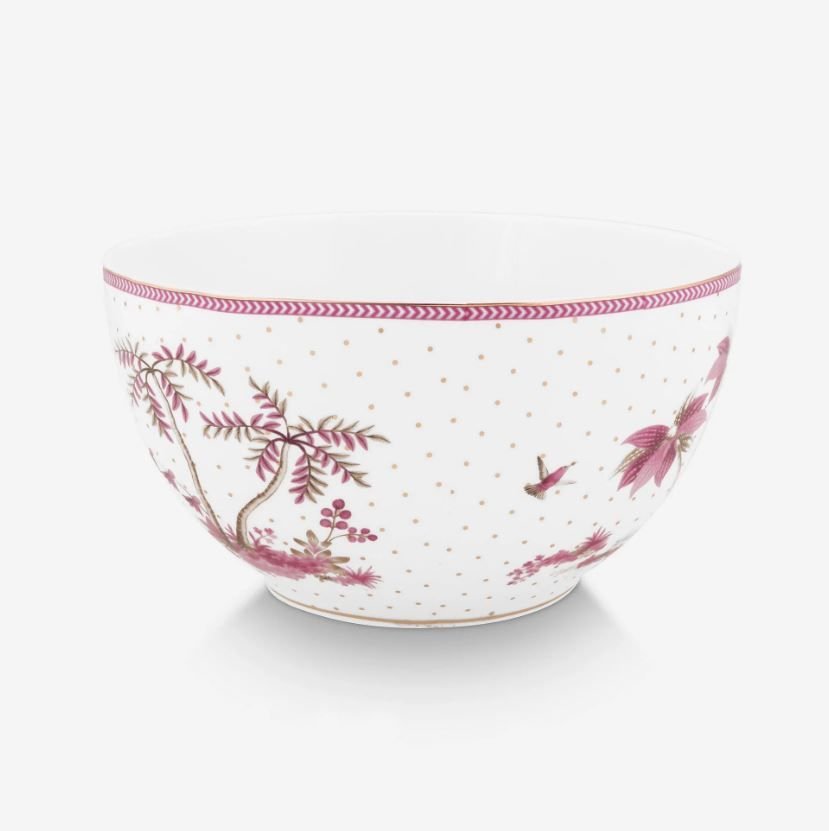 Beyaz Porselen Kase 18 Cm Jolie Collection by Pip Studio