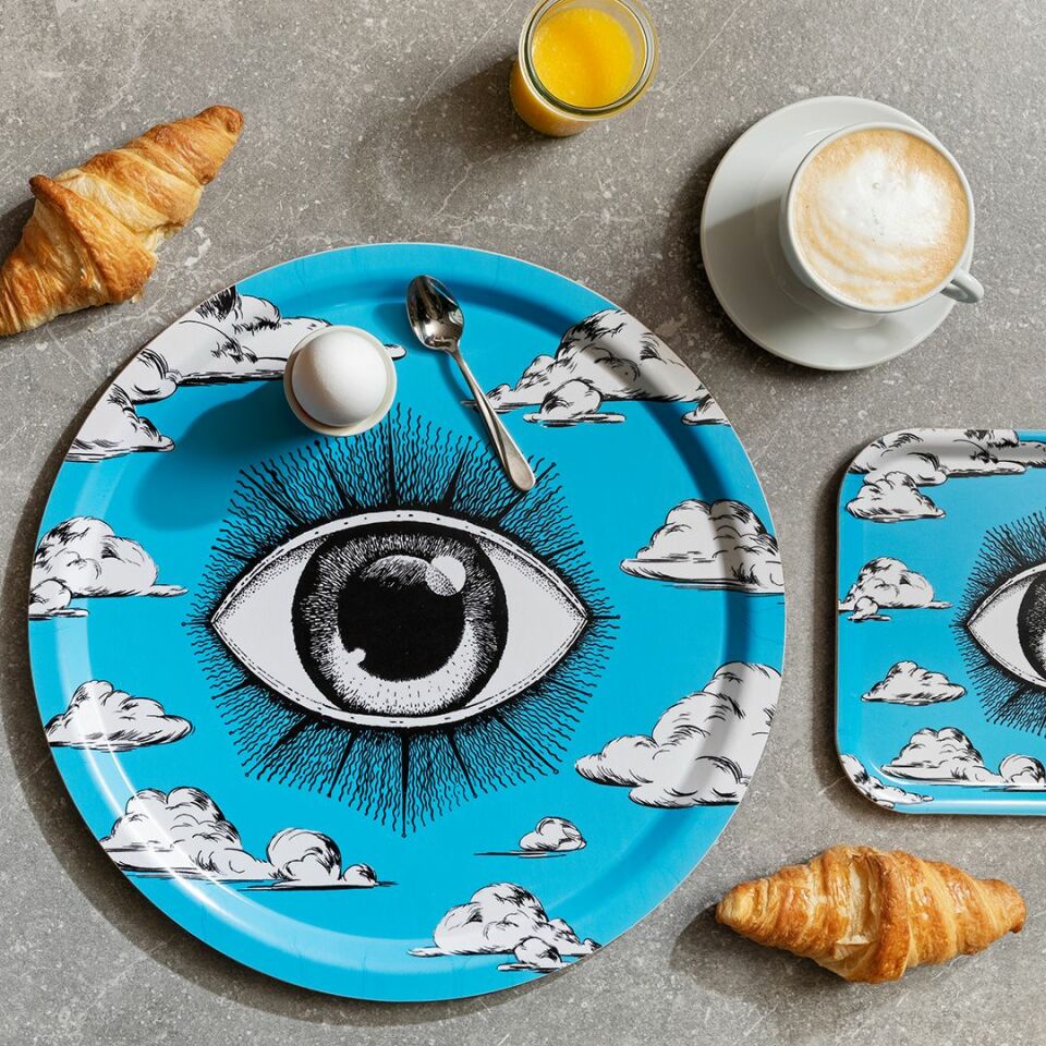 Eye of the Beholder / blue Tray  39cm