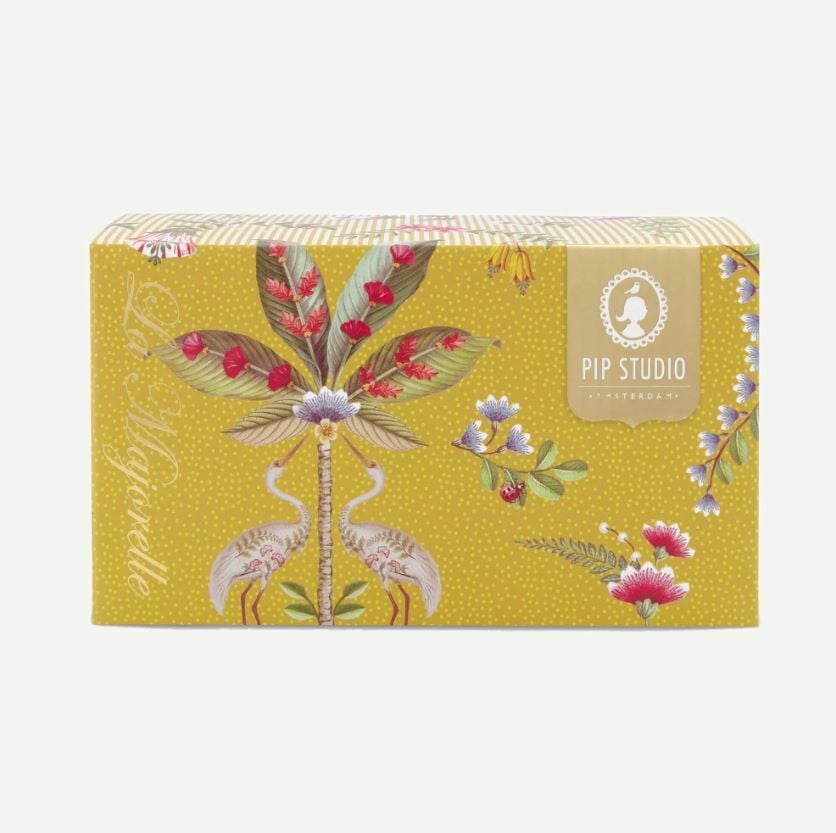 Sarı Porselen Kahve Fincan Seti 120 Ml La Majorelle Collection by Pip Studio