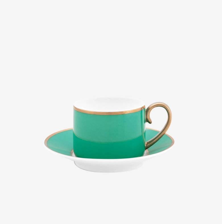 Yeşil Porselen Kahve Fincanı 120 Ml Chique Collection by Pip Studio