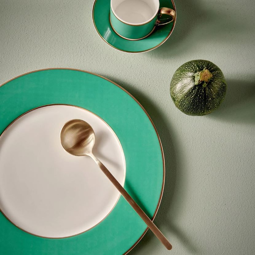 Yeşil Porselen Kahve Fincanı 120 Ml Chique Collection by Pip Studio